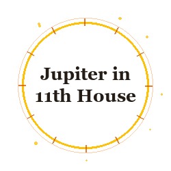 Jupiter in 11th House